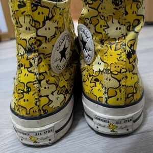 Converse Yellow High-Top Sneakers